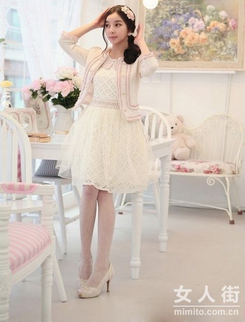 2013春季蕾絲控：做人見人愛的甜女孩